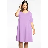 YOEK A-Linien-Kleid Damen Kleid Große Größen Bio-Baumwolle