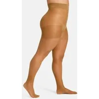 Camano Feinstrumpfhose fine curvy 20 DEN Curvy-Tights, extra breiter Bund, Matt-Look