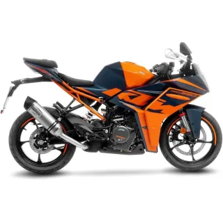 LeoVince Sport Auspuff LV One EVO Edelstahl KTM RC 125 /390 Bj.2022-2023 EURO5 ABE / eintragungsfrei
