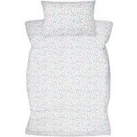 Amilian Bettwäsche 2-teilig, Bettbezug 100 x 135 cm, Kopfkissenbezug 40 x 60 cm, 2 teilig, 100% Baumwolle