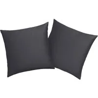OTTO home Kissenbezug Mila, (2 Stück), Satin Qualität, in Uni Design
