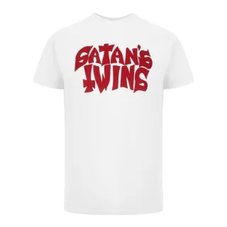 Dsquared2 T-shirt Weiß Satan's Twins Logo