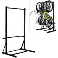 Cranit Fahrradständer Fahrradständer freistehend für 5 Fahrräder Stahl 117 x 91,5 x 205,5 cm