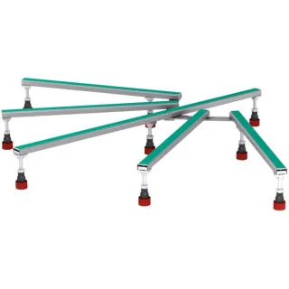 MEPA Duschwannenfuss BW Universal 150170 für 5 Eck-/Viertelkreis-Duschwannen