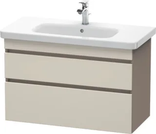 Duravit DuraStyle Waschtischunterbau wandhängend Taupe & Basalt Matt 930x448x610 mm - DS648209143 DS648209143
