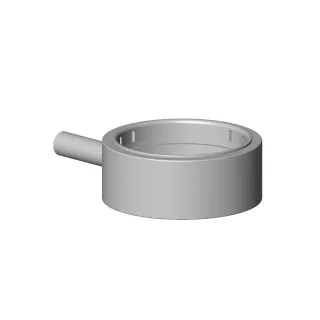 Dornbracht Halter für Glashalter mit Ring Ersatzteile 90172062002 138 x 88 x 90 mm Chrom 90172062002-00