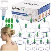 soulima Massagegerät Schröpfgläser Set 12 Teile mit Pumpe Vakuum Massage Zubehör, Set Schröpfgläser Vakuum Massage 12 Teile mit Pumpe Zubehör, Schröpfgläser Set 12 Teile mit Pumpe Vakuum Massage Zubehör, Schröpfgläser Set 12 teilig mit Pumpe Vakuum M