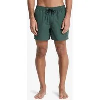 Quiksilver Badeshorts EVERYDAY VOLLEY 15 unifarbene Optik, mit kontrastfarbenen Details, Straight-Leg-Passform