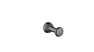 Hansgrohe Einzelhaken Axor Montreux Polished Black Chrome 42137330