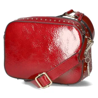 Fräulein Frida Camera Bag - Gr.  - Rot - Textil & Synthetik