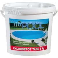 my POOL BWT Chlortabletten Chlordepot Tabs, 5 kg