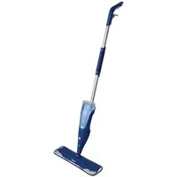 Bona Sprühwischer Premium Spray Mop für Parkett & Hartböden (Inhalt: Spray Mop, Nachfüllkartusche (0,85L), Mikrofaser Reinigungspad) Für alle lackierten oder mit Hartwachs behandelten Holzböden