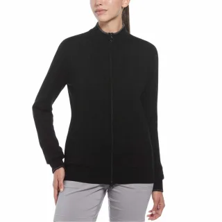 Callaway - Sweatshirt für Damen, Stehkragen, Wolle, Regulär (Schwarze Tinte)