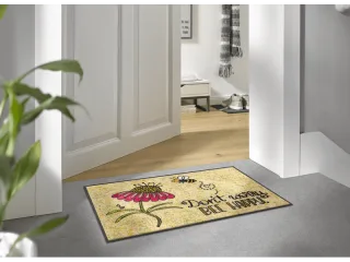 Bee Happy wash + dry Fußmatte | Größe: 50x75cm