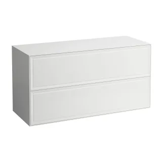 LAUFEN Sideboard TheNewClassic 457x1177x600, o. Aus 2 Schubl Push/Pull weiss lack, H4060260856311 H4060260856311