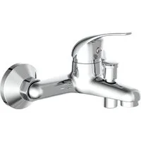 Schütte Wannenarmatur ATHOS PLUS geräuscharme Kartusche, Marken-Mischdüse, 1/2'' Brauseanschluss