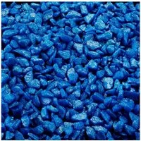 Europet-Bernina Aquarienkies Glitzersteine dunkelblau 2 kg