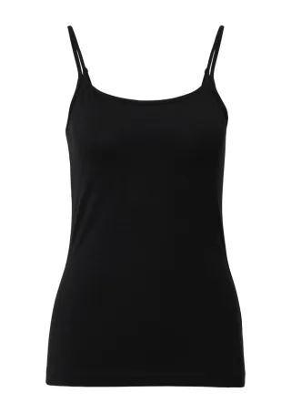 s.Oliver Red Label - Top mit Spaghettiträgern im Slim Fit schwarz - Gr. - 34