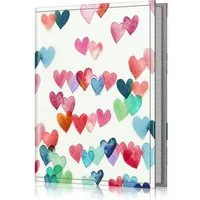 Fintie Fotoalbum - 10x15cm Klein Fotoalben Zum Einstecken Hochzeit geburtstag jahrestag, mit 26 Seiten für 52 Fotos, Urlaub Fotobuch, 4 X 6 Inch für Seiten