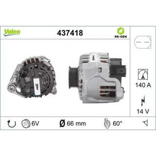 Valeo Lichtmaschine Audi Allroad 2,5