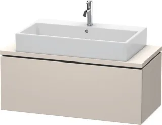 Duravit L-Cube Konsolenwaschtischunterbau wandhängend Taupe Supermatt 1020x477x400 mm - LC580408383 LC580408383