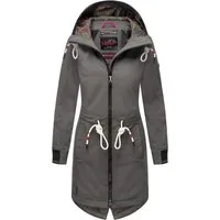 Marikoo Softshelljacke Mount Furnica mit hochschließendem Kragen