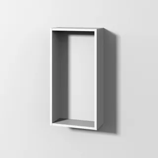 Sanipa Cubes Regalmodul, Weiß-Soft, CU11243 CU11243