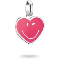 THOMAS SABO Charm-Einhänger SMILEYWORLD® Heart Charm - Connect