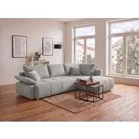 COLLECTION AB Ecksofa Funtastic, Breite 213 cm, mit Schlaffunktion, Bettkasten, Armverstellung und Bonnelfederkern
