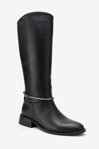 Ansel Leder-Reitstiefel (Damen)