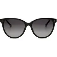 Carolina Herrera Sonnenbrille Damen Brille Retro Iconic SHE828 0700 UV-Schutz: 100% UVA & UVB (UV400), hoher Blendschutz