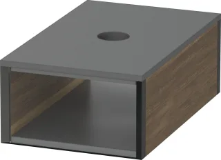 Duravit XSquare Schütte Amerikanischer Nussbaum Matt 100x160x55 mm - XS994807777 XS994807777