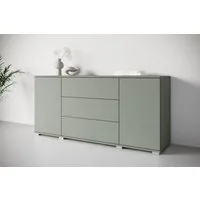 OTTO home Sideboard Kenia, Kommode für das Schlafzimmer/Wohnzimmer (1 St), Modernes Sideboard mit 3 Schubladen und 4 Fächern, Breite 150 cm