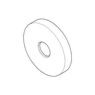 Dornbracht Rosette - platin matt 092789108-06 platin matt