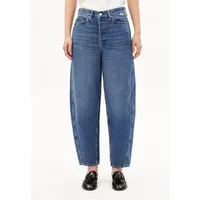 Armedangels Boyfriend-Jeans BAARLY BARREL Barrel Jeans recycelte Baumwolle (Non-Stretch) High waist