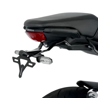 % % % R&amp;G Kennzeichenhalter Heckumbau Honda CB 125 R / CB 300 R Neo Sports Cafe Bj.2018-2025 + LED