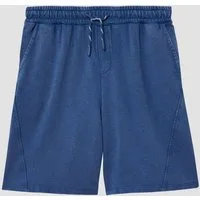 s.Oliver Shorts Leggings Gewaschene Sweat-Bermuda im Loose Fit