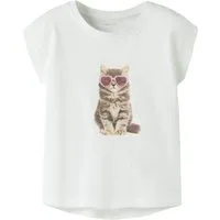 Name It T-Shirt NMFVOTIA CAPSL TOP Baumwolle, loose fit