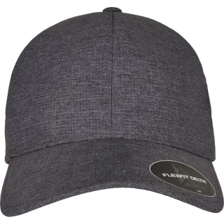 Flexfit - "Delta Carbon" Baseball-Mütze (Holzkohle meliert)
