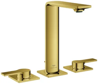 GROHE 3-Loch Waschtischarmatur Allure 20188_1 mit Hebelgriffen cool sunrise, 20188GL1 20188GL1