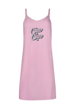 SKINY - Da. Spaghettisleepshirt pink lavender