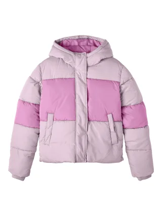 NAME IT - NLFMILSA SHORT JACKET lilac snow - Gr. - 164