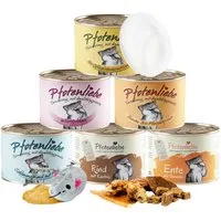 Pfotenliebe Schnupperpaket für Katzen, Nassfutter für: Katzen