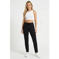 Kendindza Collection Stretch-Hose Damen Hose Stretch mit Kordel Stoffhose Damen elegant lang Made in Italy: Jogger-Pants, Gummibund, Schlupfhose weicher Stoff