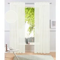 OTTO home Gardine Dolly (1 St), Multifunktionsband, transparent, gewebt, Polyester
