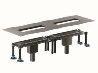 Dallmer Ablaufgehäuse DallFlex 2.0 DUO senkrecht DN 50, 570109 570109