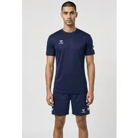 hummel Sportanzug HMLLOGO SET (Spar-Set, 2-tlg), 2-teiliges Set aus Shorts und T-Shirt, mit elastischem Bund