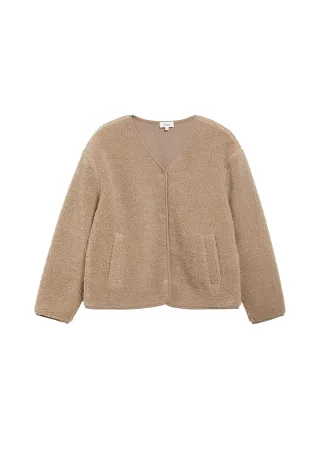 s.Oliver - Sweatshirt Jacke braun - Gr. - 38