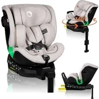 lionelo Autokindersitz HARMONY I-SIZE, ab: ab Geburt, bis: bis 12 Jahren, ab: 40,00 cm, bis: 150,00 cm, (Set), Basis 360'/ISOFIX/i-SIze/Gürtelalarm/viele Annehmlichkeiten