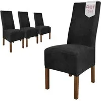 sh SCHEFFLER-HOME LIVE HOMESTYLE Stuhlhusse Leon Stoff Veltara, Premium-Microfaser Veltara in edler Wildleder-Optik